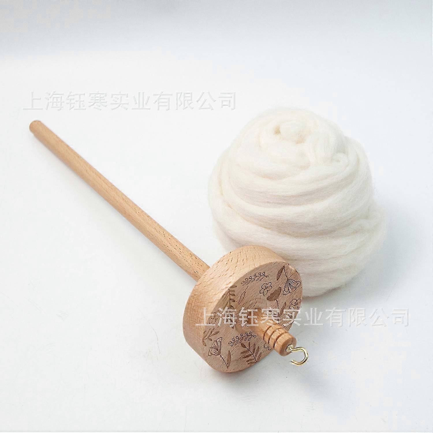 Wood Drop Spindle Wooden Thread Holder Sewing Thread Holder Sewing Thread Rack Knitting Tool