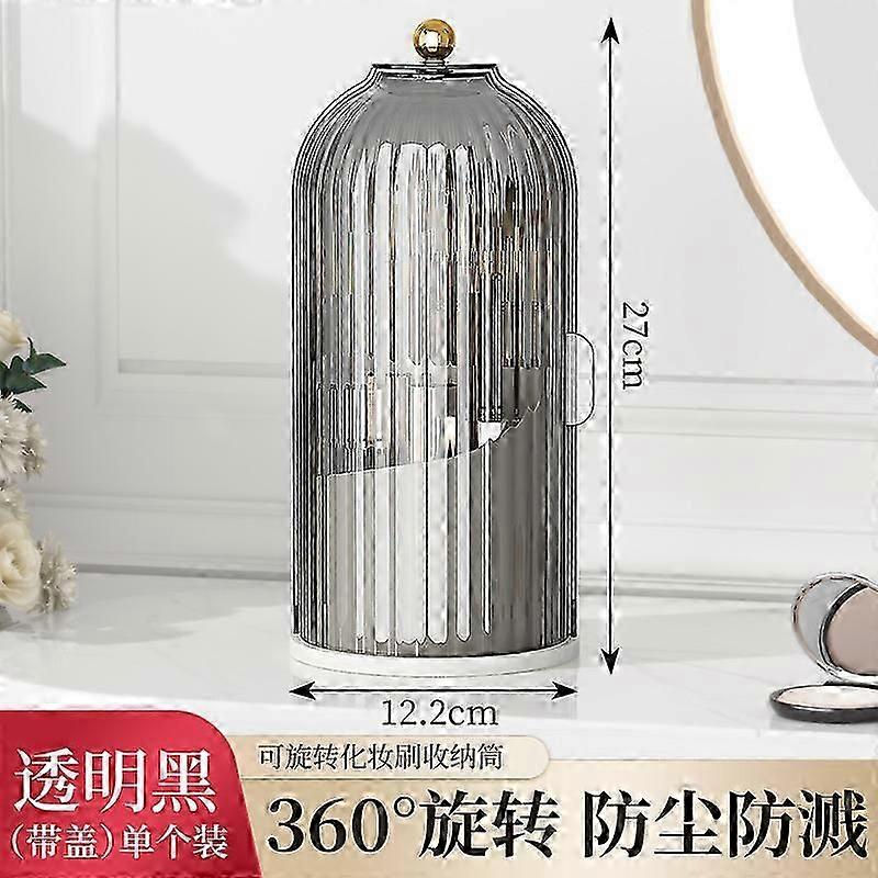 2025 أحدث نموذج الدورية ماكياج فرشاة تخزين أنبوب خلع الملابس الجدول حامل القلم