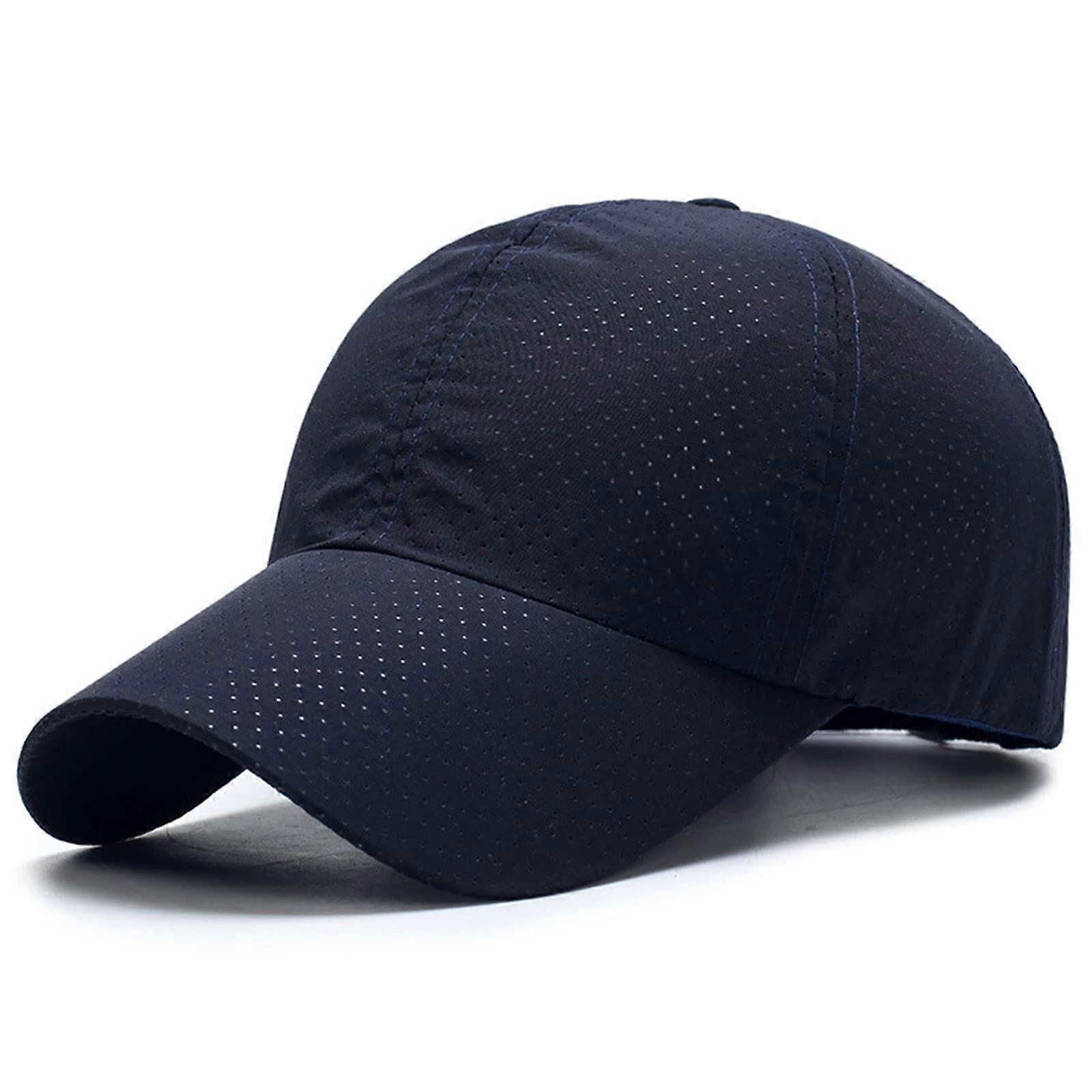 Baseball Cap, Ponytail, Baseball Cap Men's Summer Adjustable Quick Drying Mesh Breathable Baseball Cap Unisex Criss Cross Hats Sports Hat