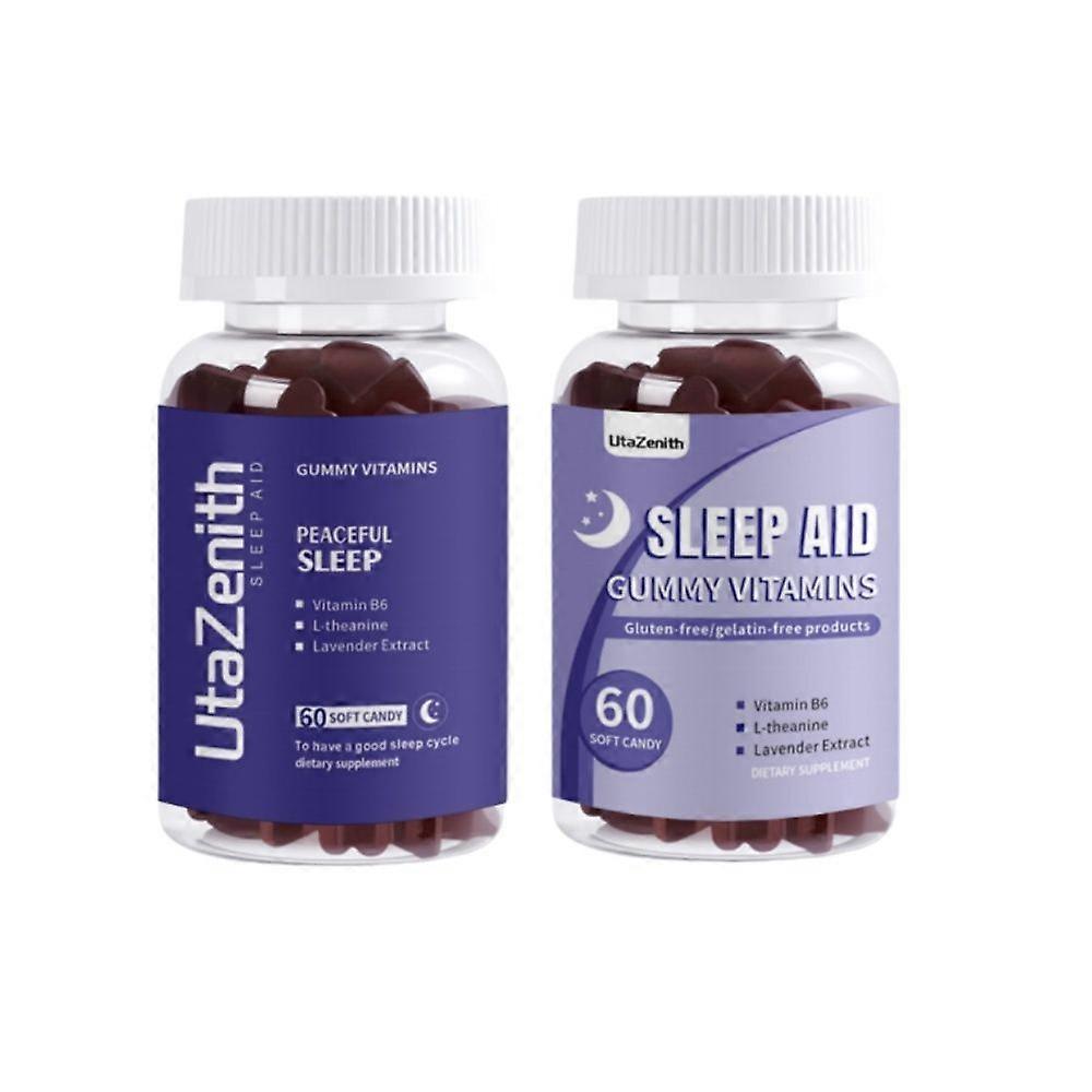 Non-GMO Project Verified Sleep Gummy Bears, Third-Party Tested for Purity and Free from Genetically Modified Organisms