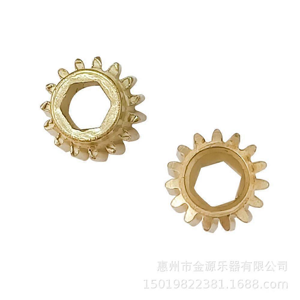 12pcs Guitar Tuning Gears: Hexagonal Tuning Pegs Precision 15-Tooth Gears - Metal Tuner Accessory For Acoustic Electric Guitar Replacement