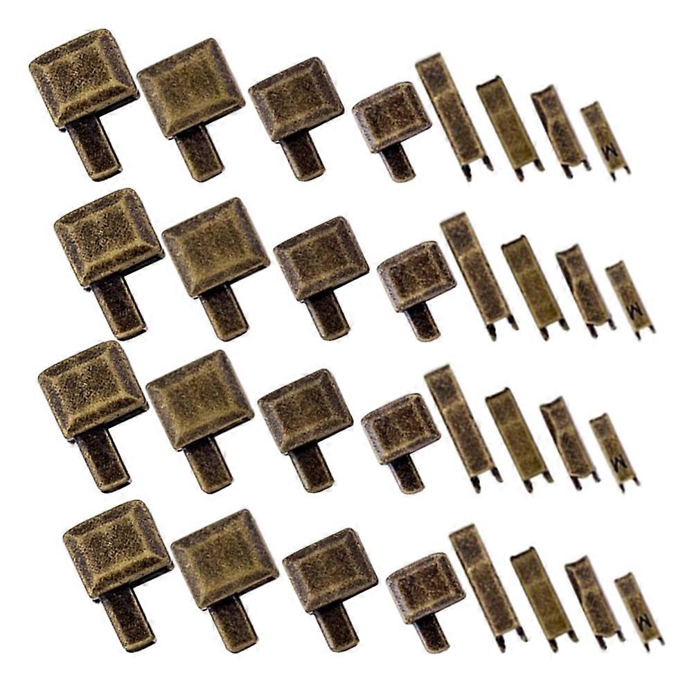 Sewing Stoppers Zipper Bottom Stops Prevent Zipper from Coming Off 16 Sets