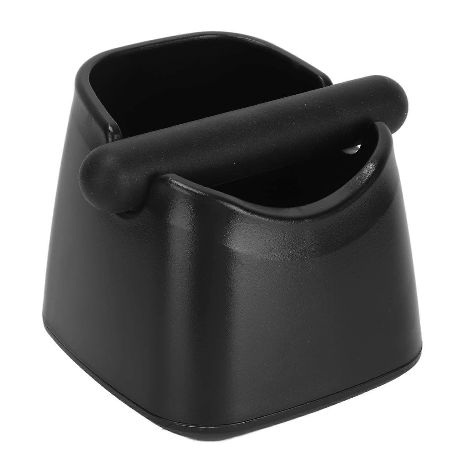 dtcx86ahou12 Coffee Knock Box, Container with Removable Rod for Floor Drop Resistance, Prevents Slipping, Small