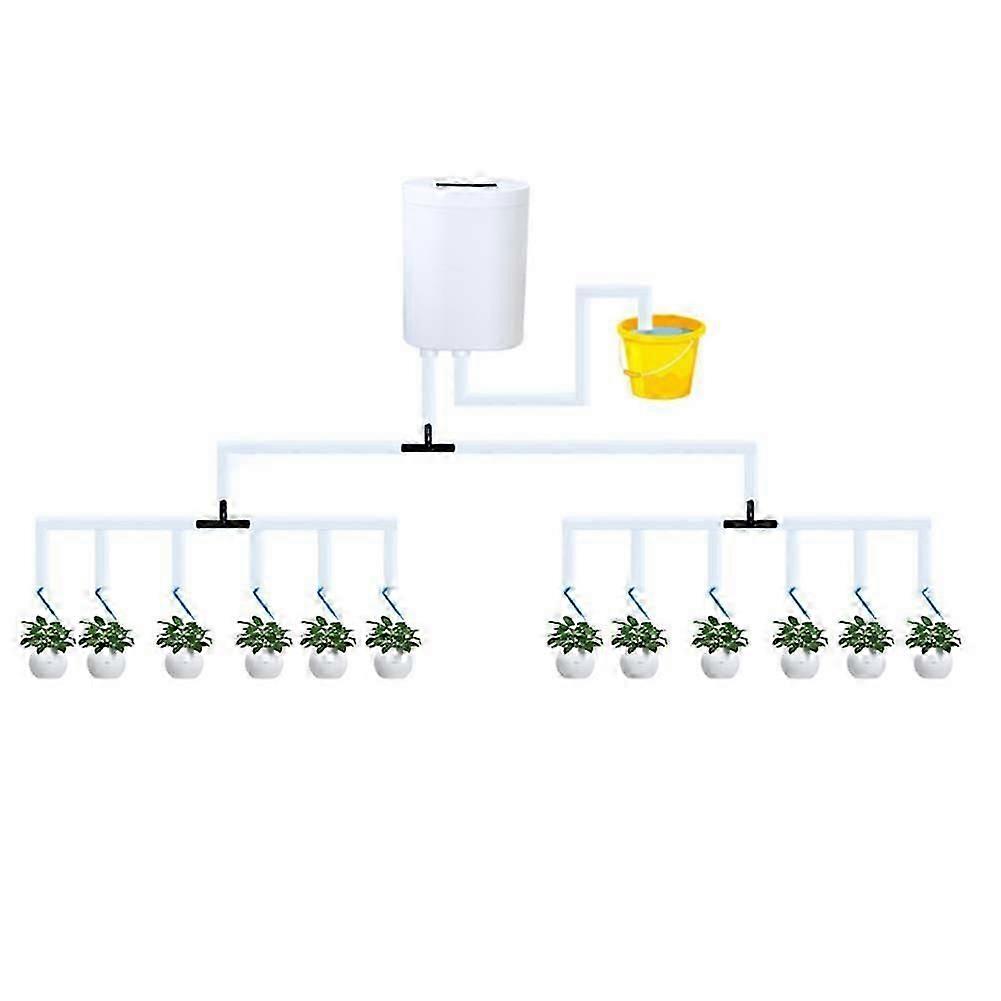 Automatisk vanning pumpe controller blomster planter hjem sprinkler drypp vanning enhet pumpe timer system hageredskap 12/16 hoder