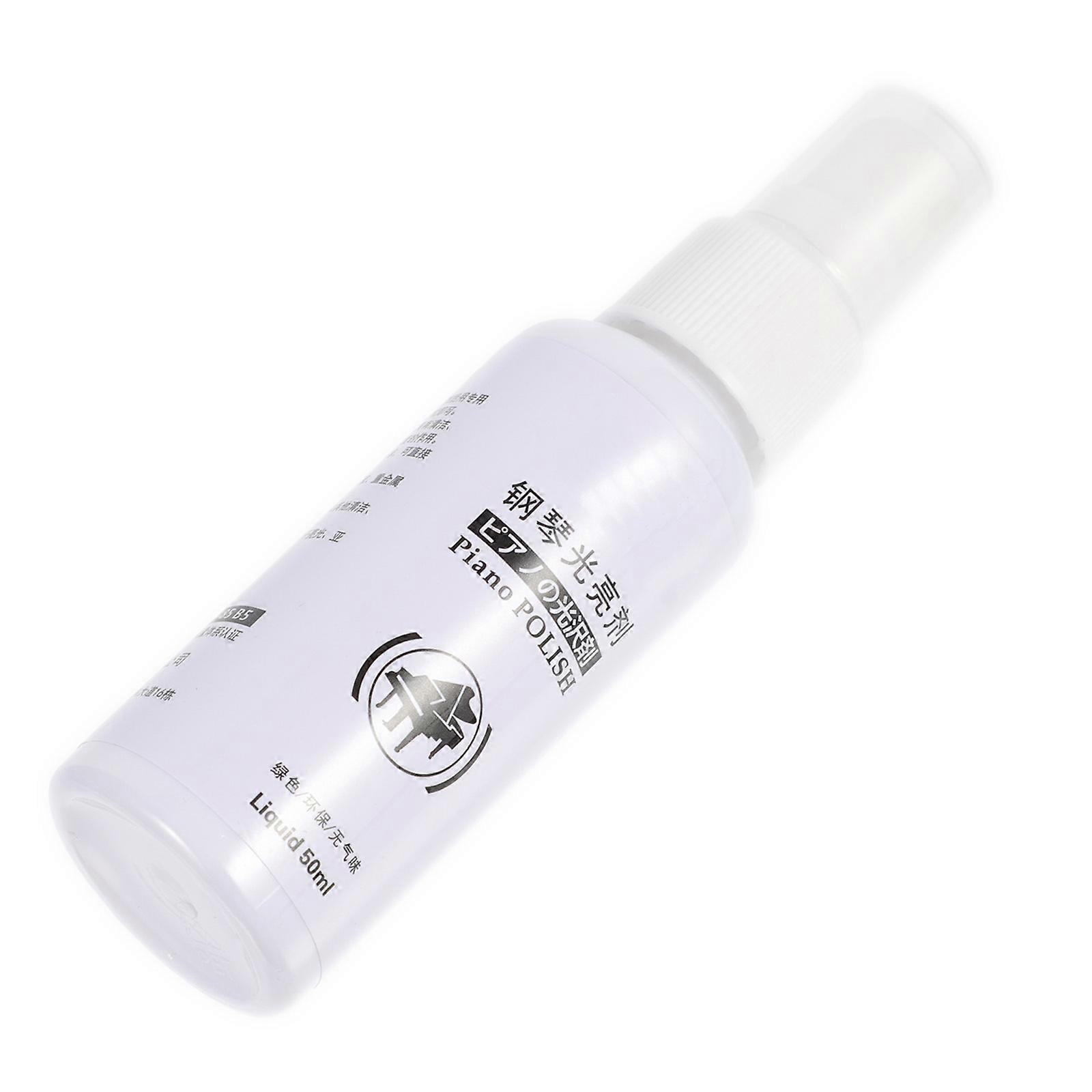 Useful Piano Key Spray Professional Piano Solution For Piano Cleaning 50ML Liquid Protect Paint 1Set