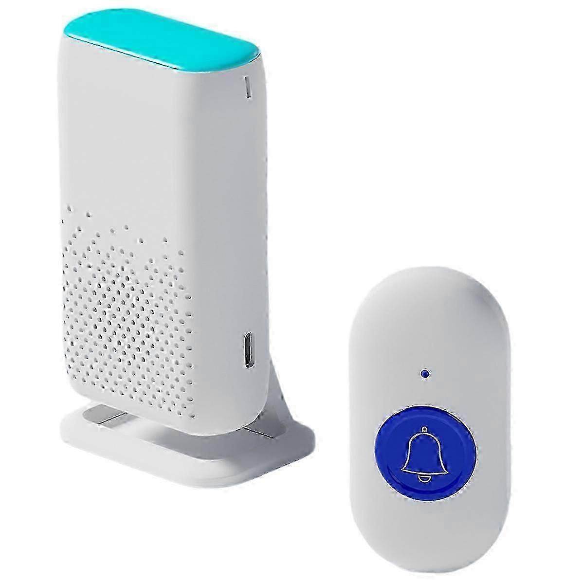 New Vibrating Wireless Doorbell Smart Elderly Pager Waterproof Emergency Messenger