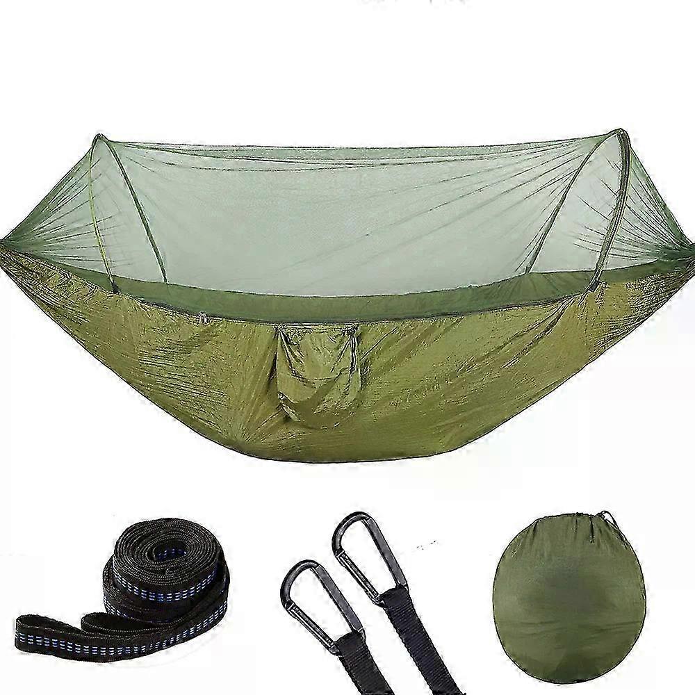 250x120cm Portable Camping Hammock with Mosquito Net for Travel, Backyard, and Hiking