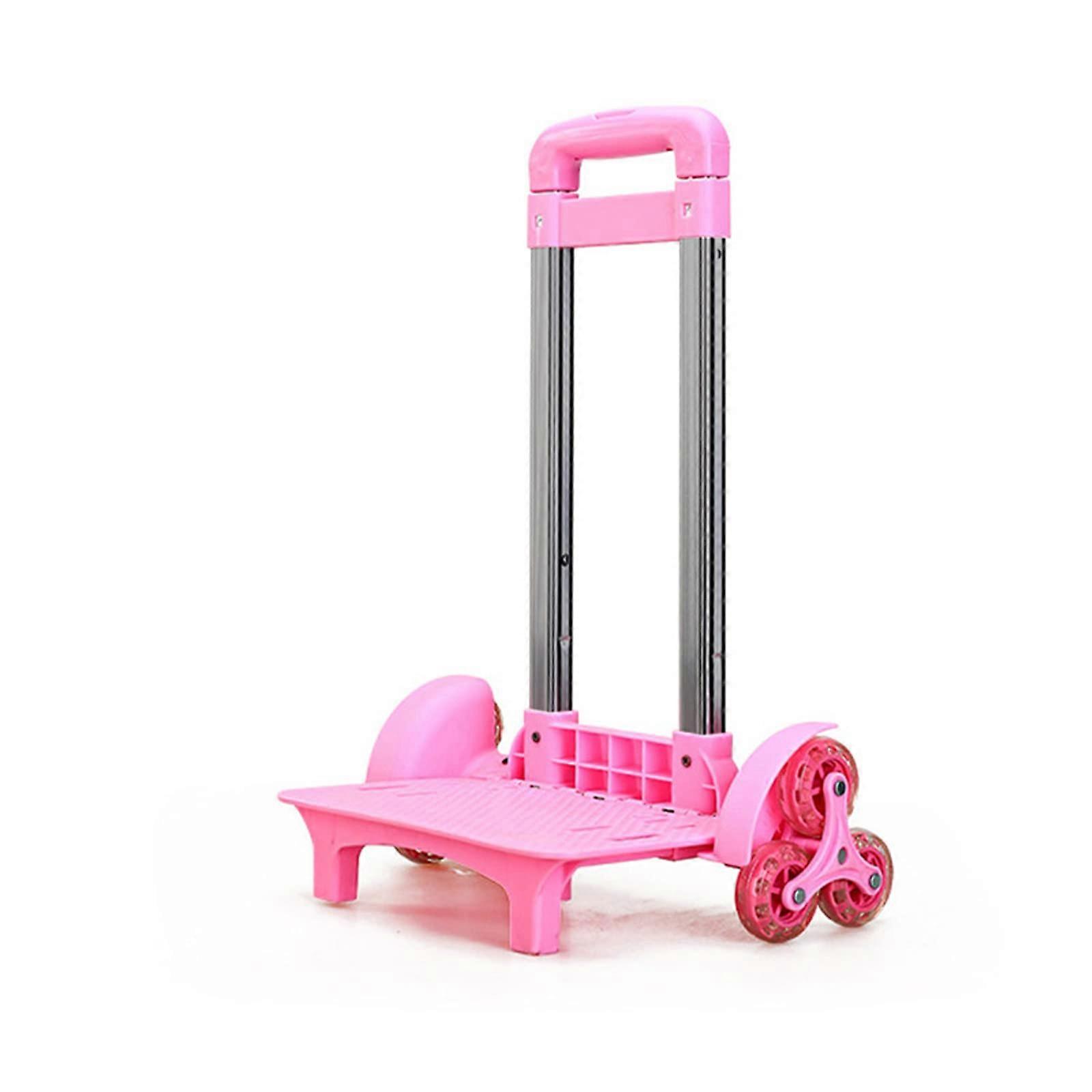 Backpack Trolley 6 Wheels Carts Foldable Trolley Trolley Multifunctional Hand Trolley for School Bags Pet Bag, 1, 1