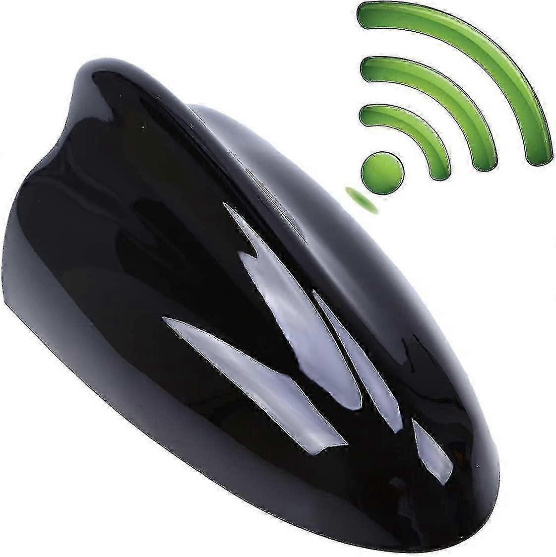 Shark Car Antenna With Amplifier Black