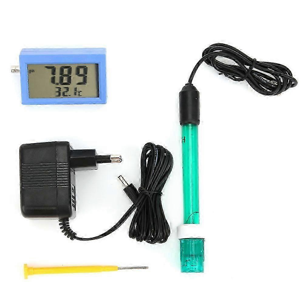 Mini On Line PH Temperature Monitor Water Quality Tester for Swimming Pool Aquaculture