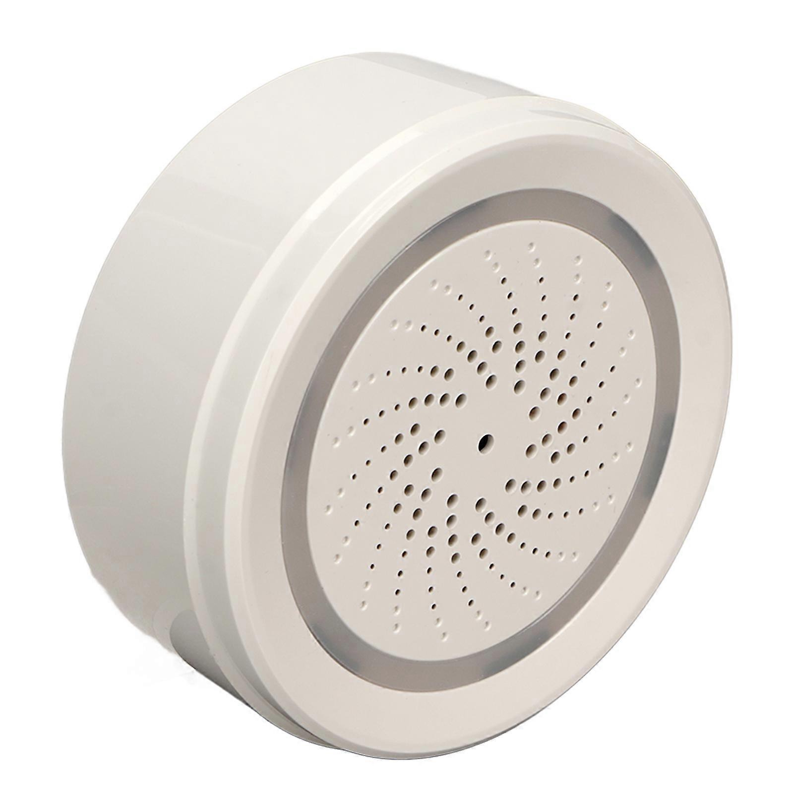 Smart Siren Alarm Wireless WiFi APP Control 105dB Burglar Alarm with Sound and Light Alarm for Home Security 