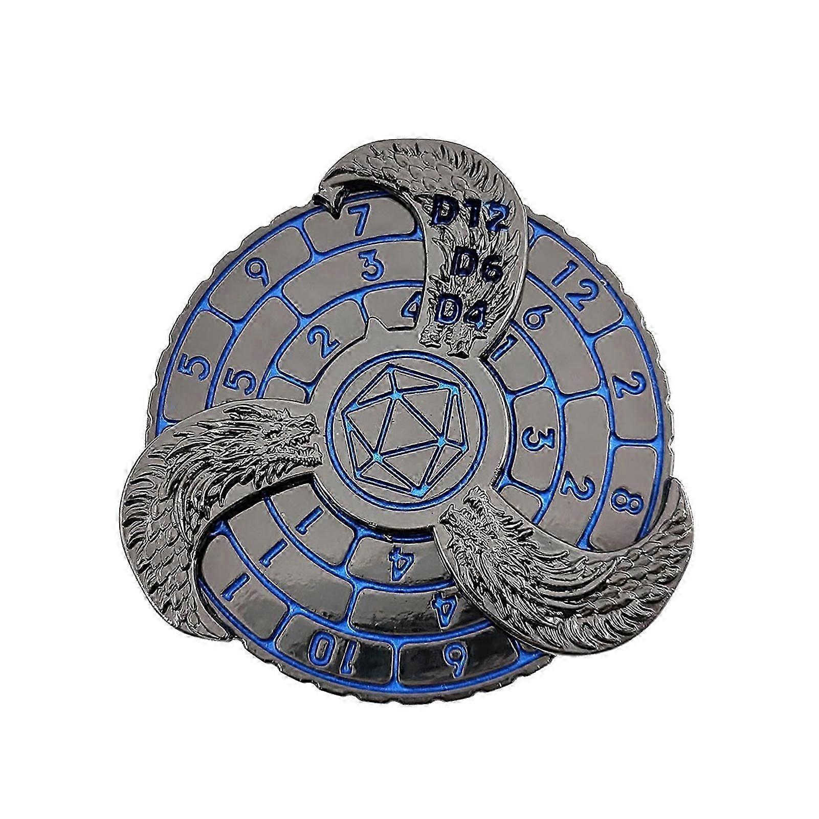 7 in 1 Metal DIces Funny Table Games Dices for Role-Playing Game Stress Relief Interesting Dices Toy