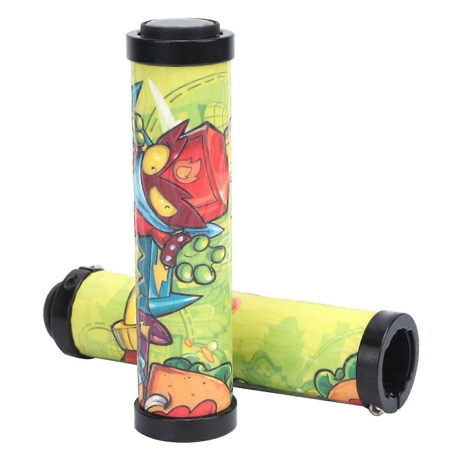 Lenkergriffe Modisches Muster Komfortable Fahrradausrüstung mit Staubstopfen für MountainbikesG YMQX)