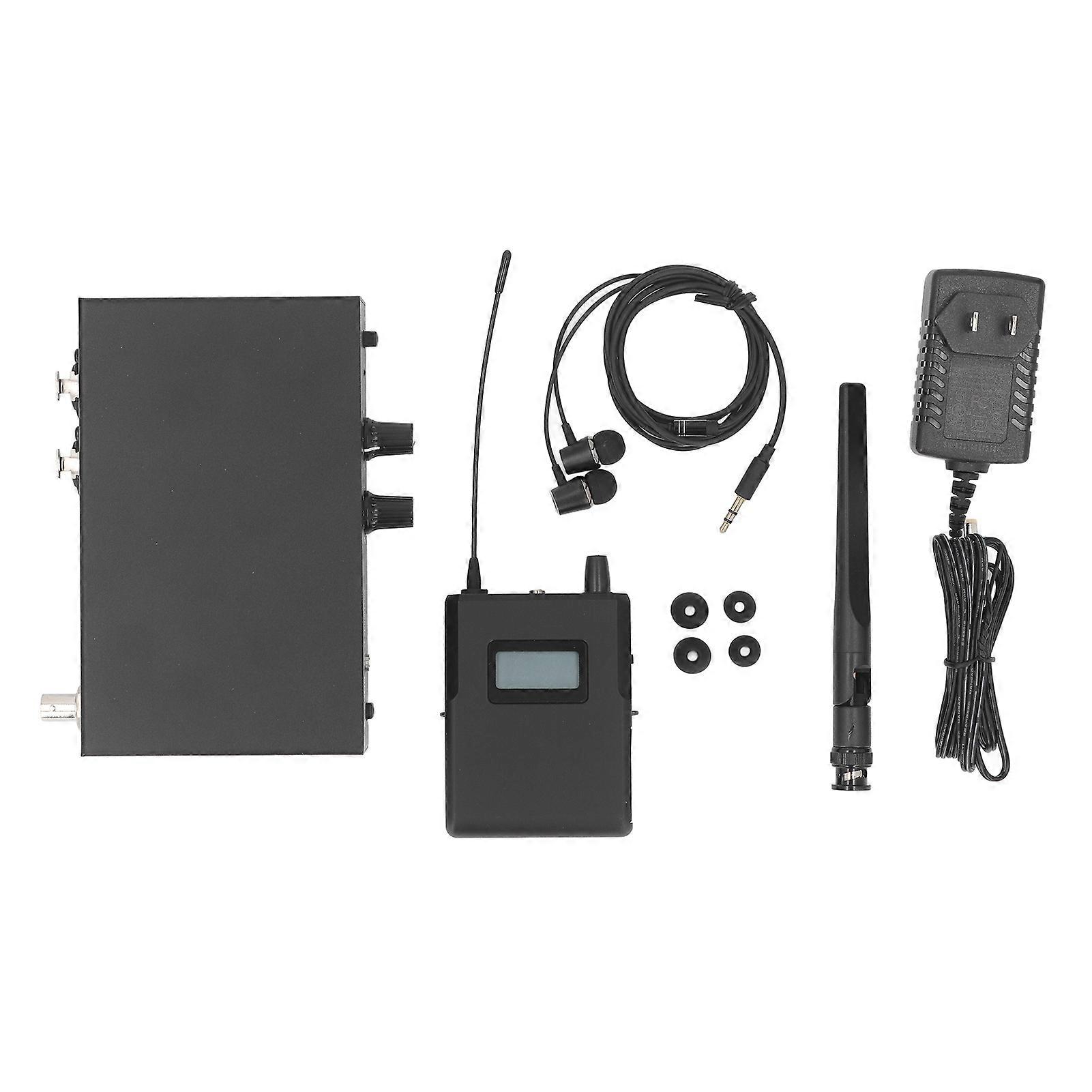 S2D 560-596MHz Digital Wireless IEM System with Transmitter & Receiver for Stage & Studio