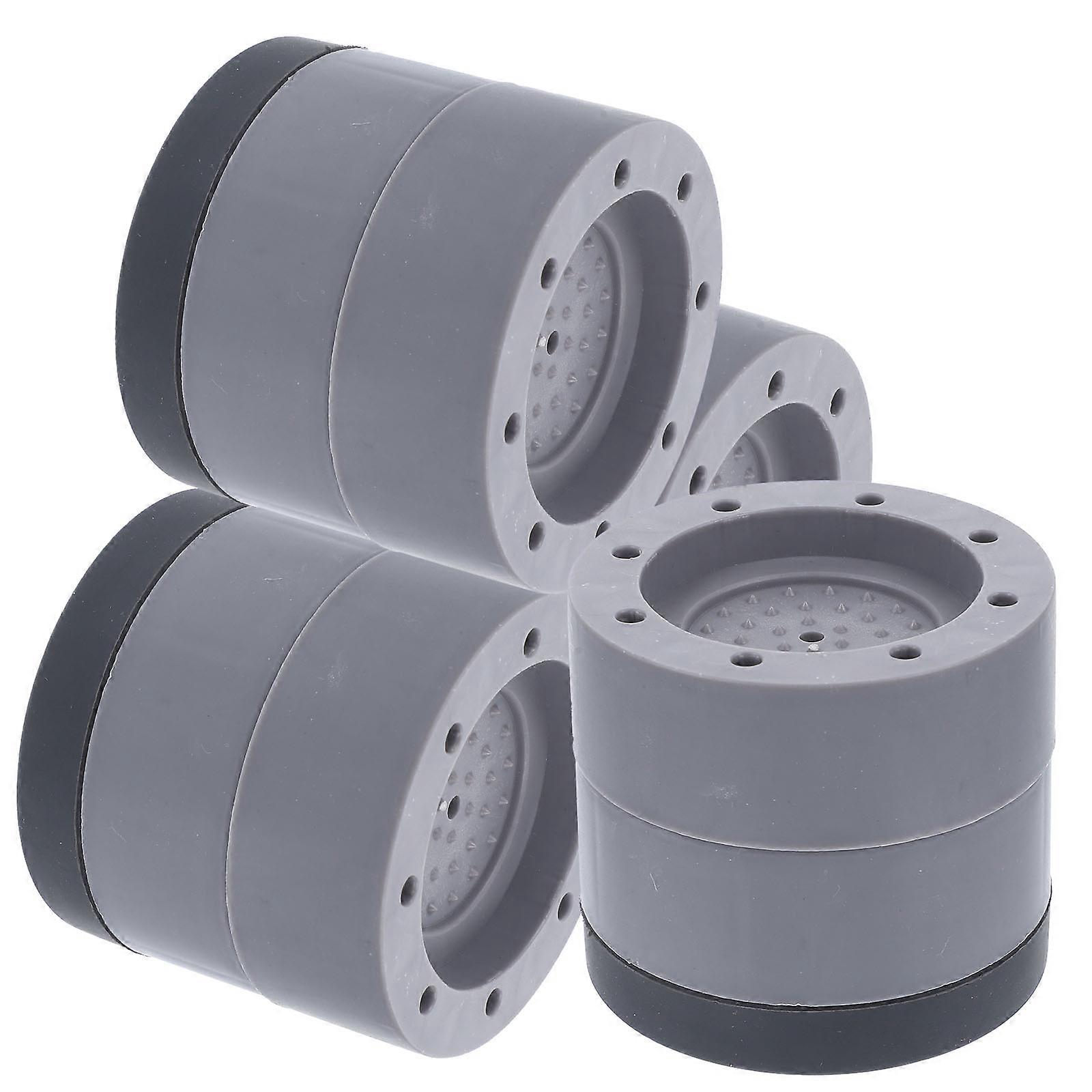 Anti Vibration Machine Foot Pads Noise Reduction Heightening Leveling Ventilation Home Use 6 7X6 7X6 0cm 4Pcs