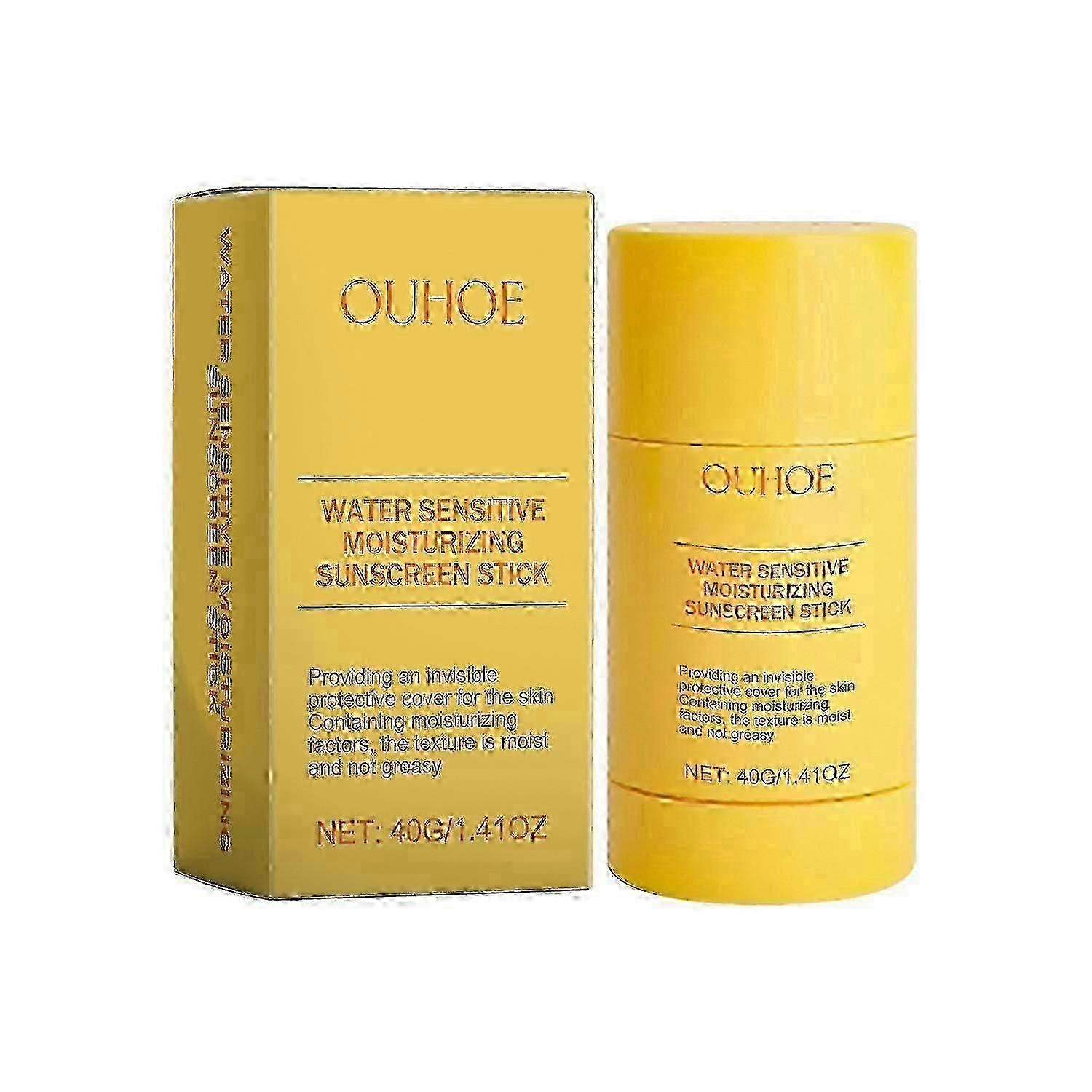 Ouhoe Moisturizing Protective Stick Summer Outdoor Uv Isolation Moisturizing Skin Refreshing Non-Sti