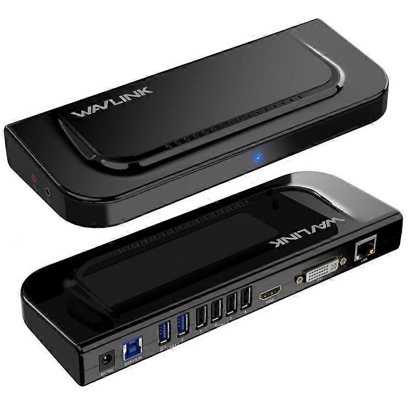 WAVLINK Laptop Docking Station Dual Monitor Extender UG49DK4