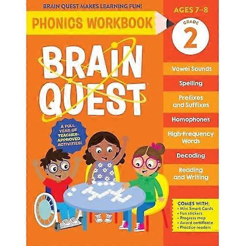 Brain Quest Phonics Workbook: Grade 2