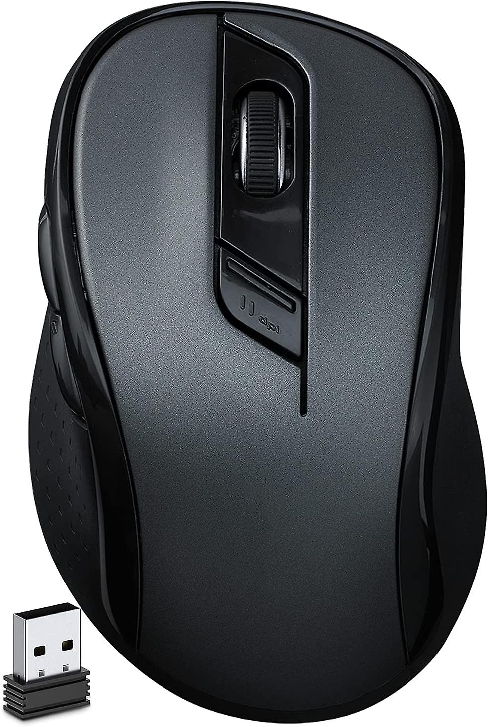 Wireless Mouse, Multi-mode Silent Mouse, Bluetooth Mouse Office, Small-hands Optical Mouse, 1600 Dpi, 6 Custom B