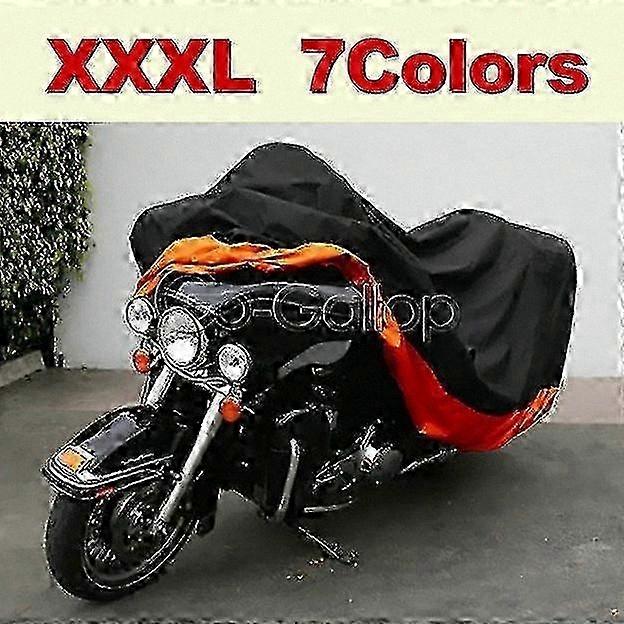 Universelle Motorradabdeckung für Tourenräder - extra groß für vollen Schutz