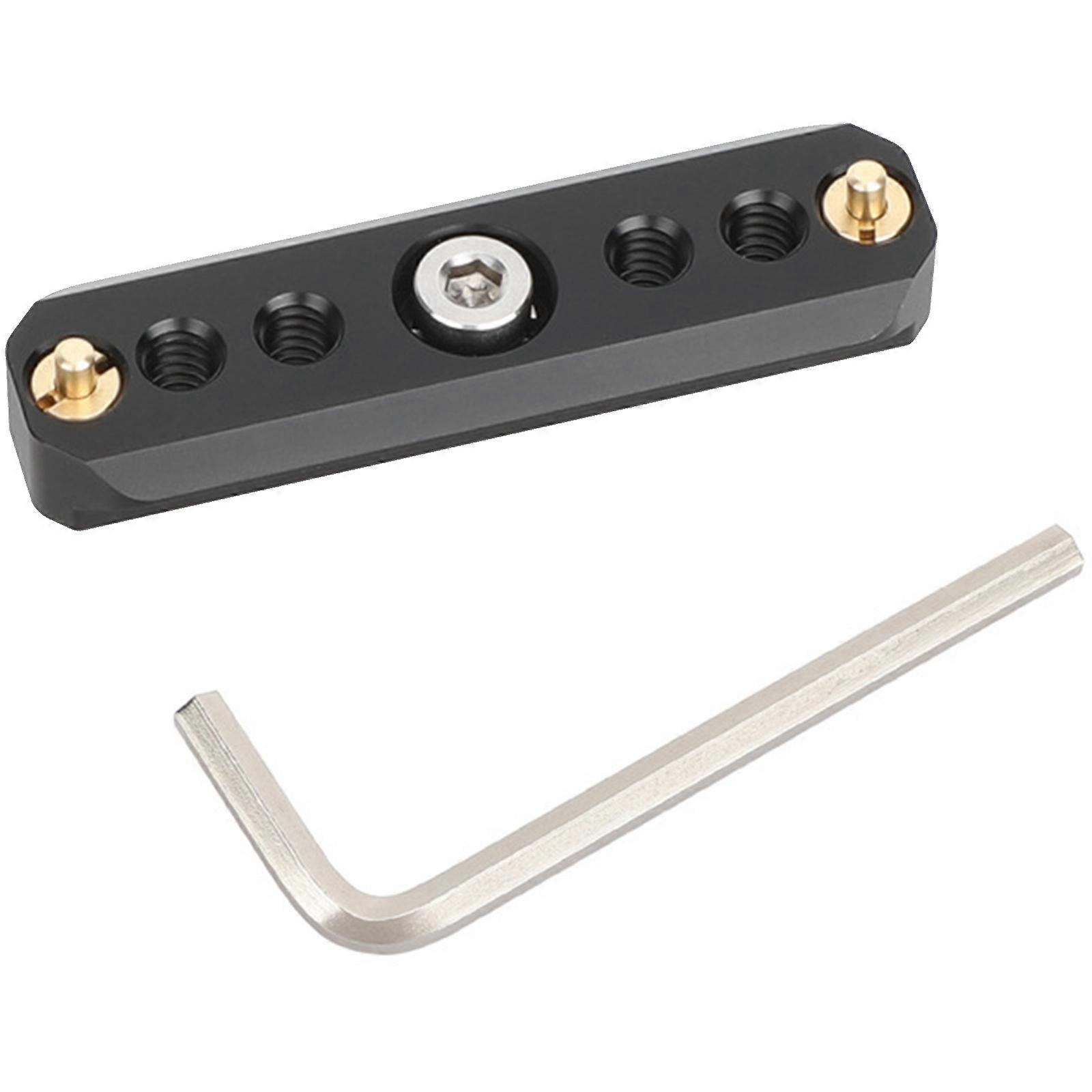 Heavy Duty Metal Camera Rail With Quick Detach Function Universal Safety Rail Compatibility For Film Equipment Multicolor