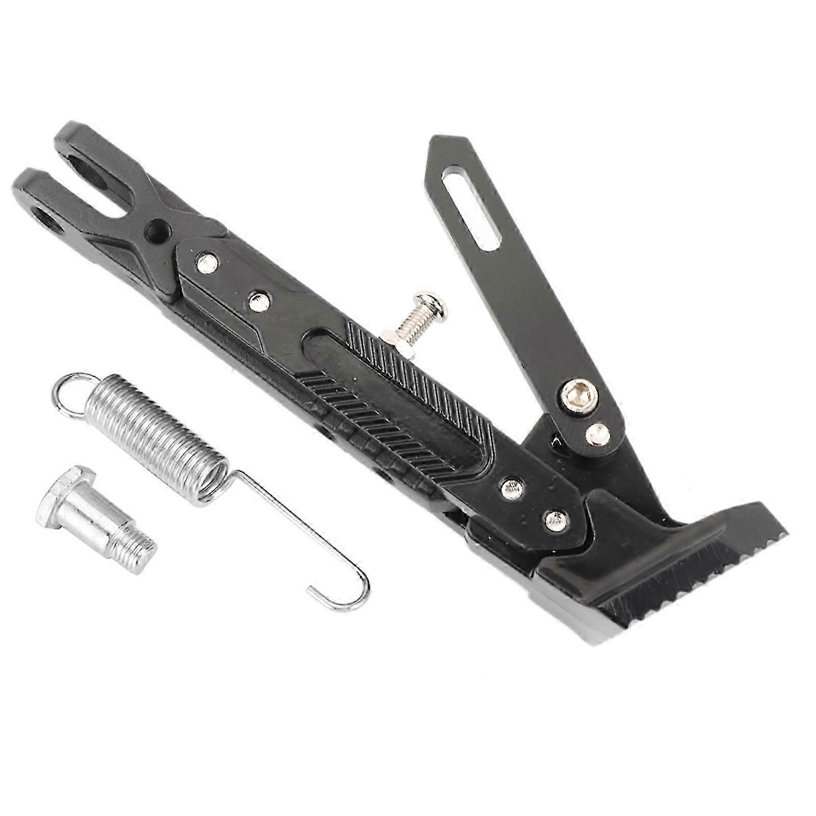 Motorcycle Accessories Adjustable CNC Tripod Kickstand Foot Side Support Stand