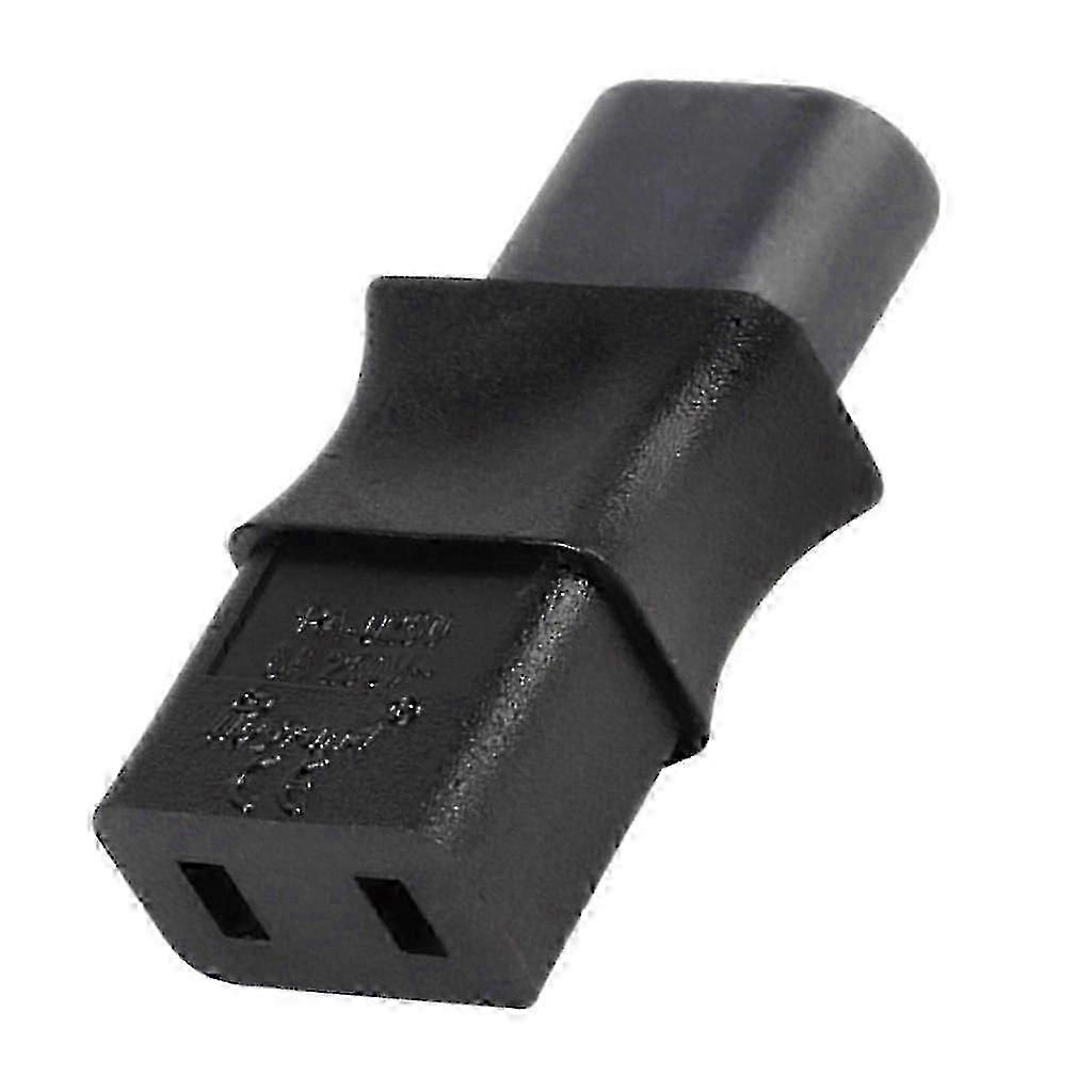 Iec 320 C8 Male To Iec 320 C9 2 Pin Female Ac Adapter 6a /250v Edition