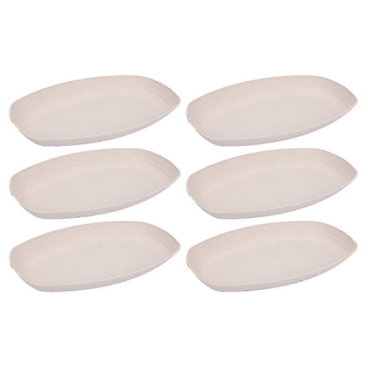 Snack Plate, Plastic Plates, Unbreakable, Dishwasher Safe hwy