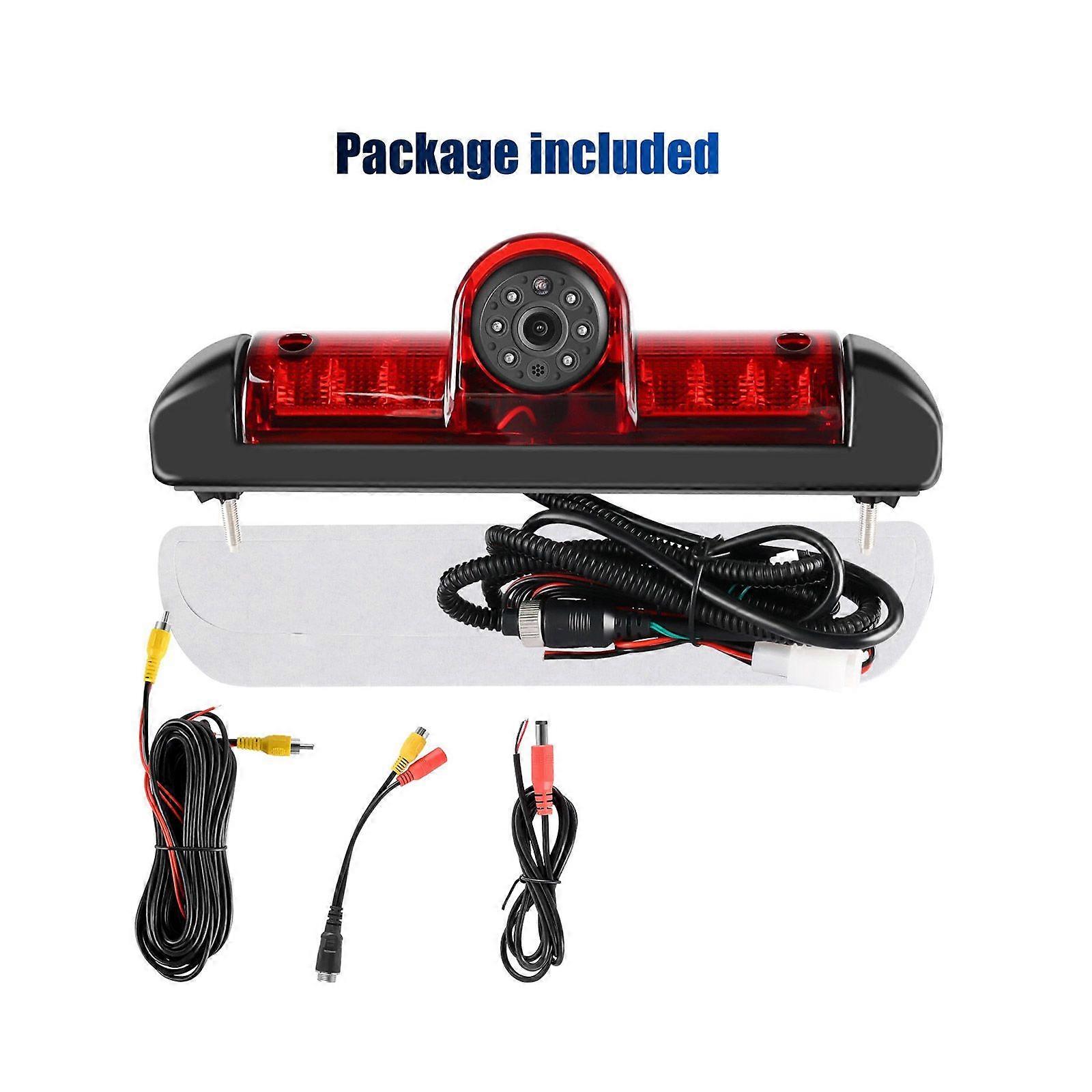 フィアットデュカートプジョーボクサーシトロエンジャンパーNEW7D用ブレーキライトリバースカメラ