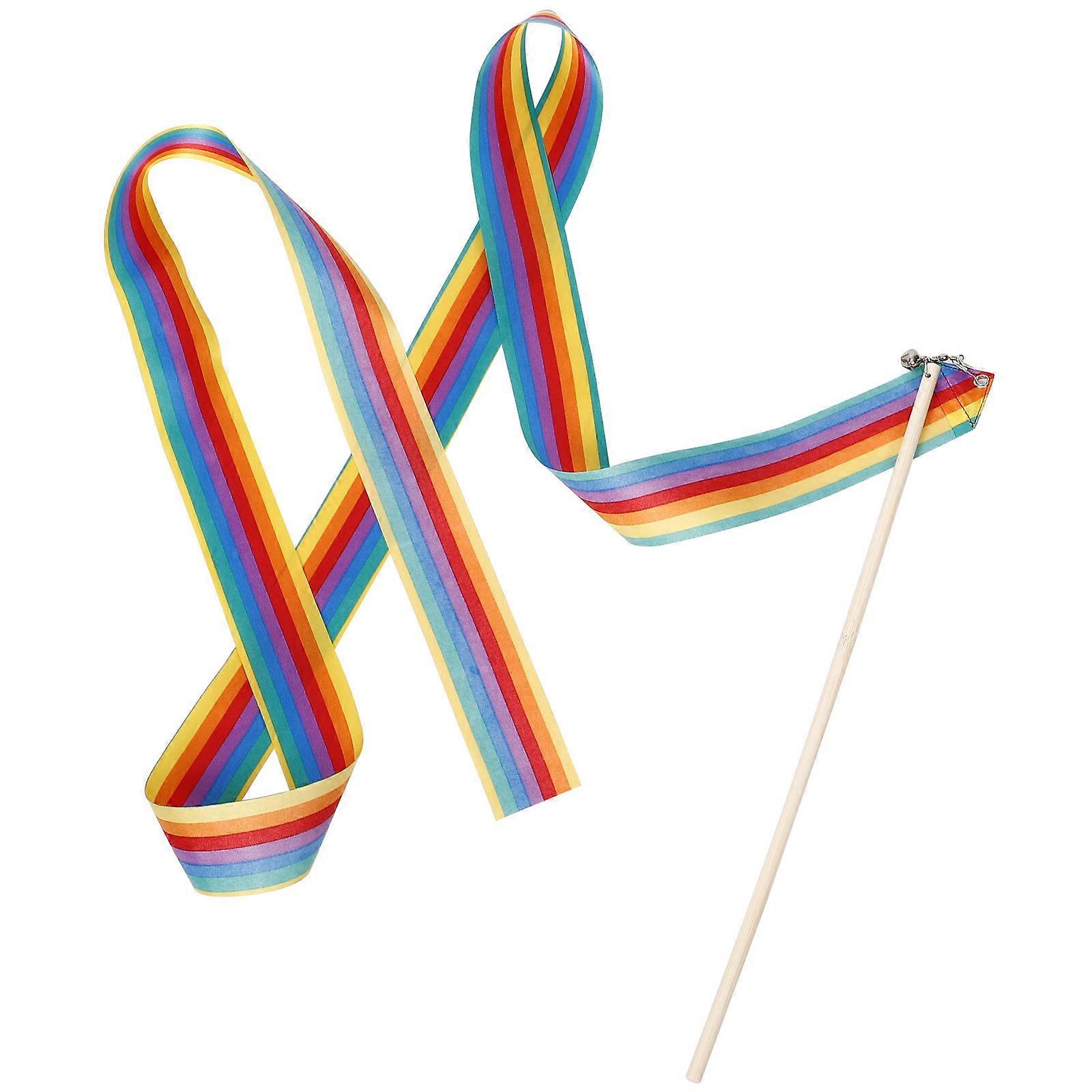 Wooden Cat Wand Toy for Indoor Cats Interactive Playtime Fun with Extended Pole 18.5 Inches