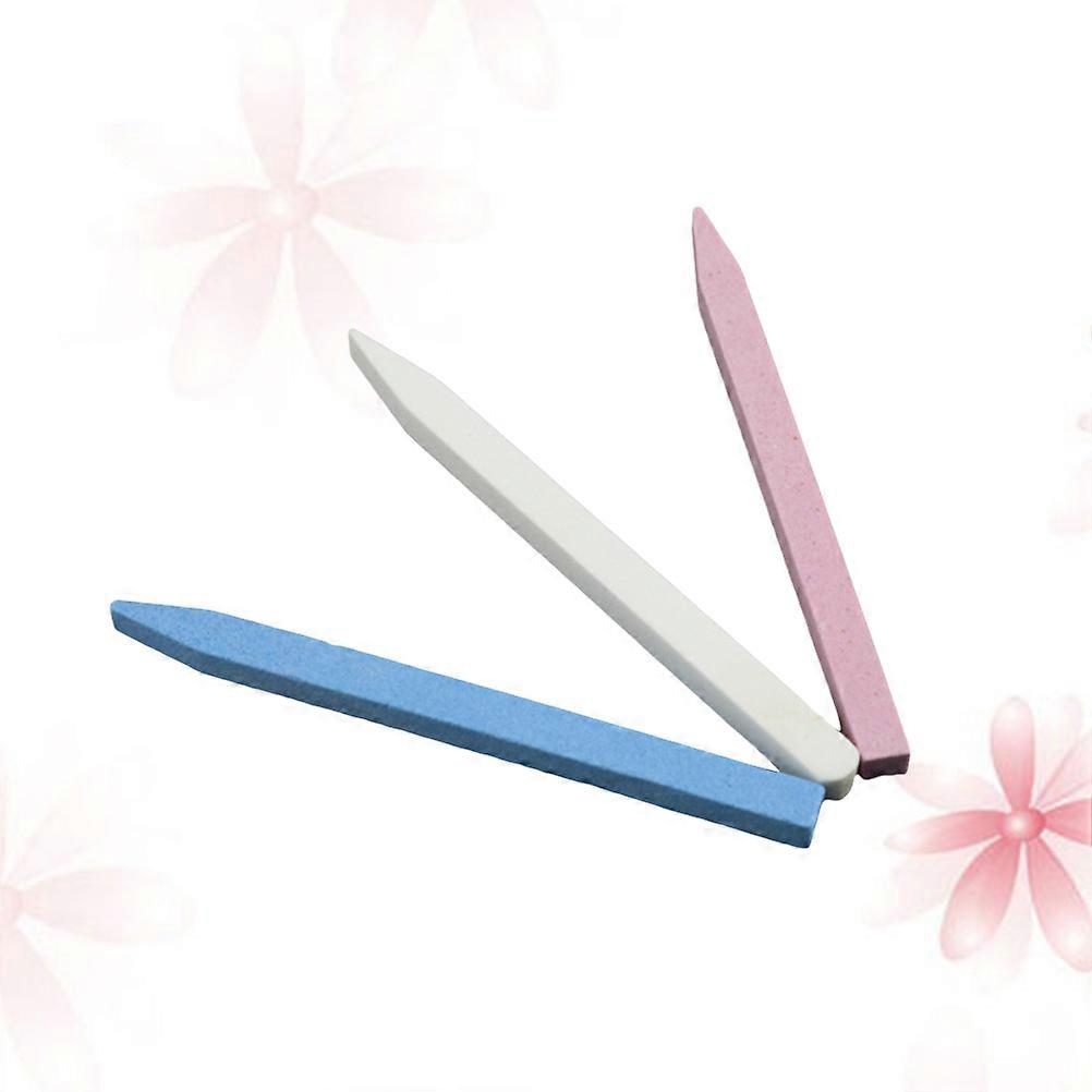 Nail Block Buffer Sanding Blocks For Nails Pedicure Personal Use Random Color 3Pcs