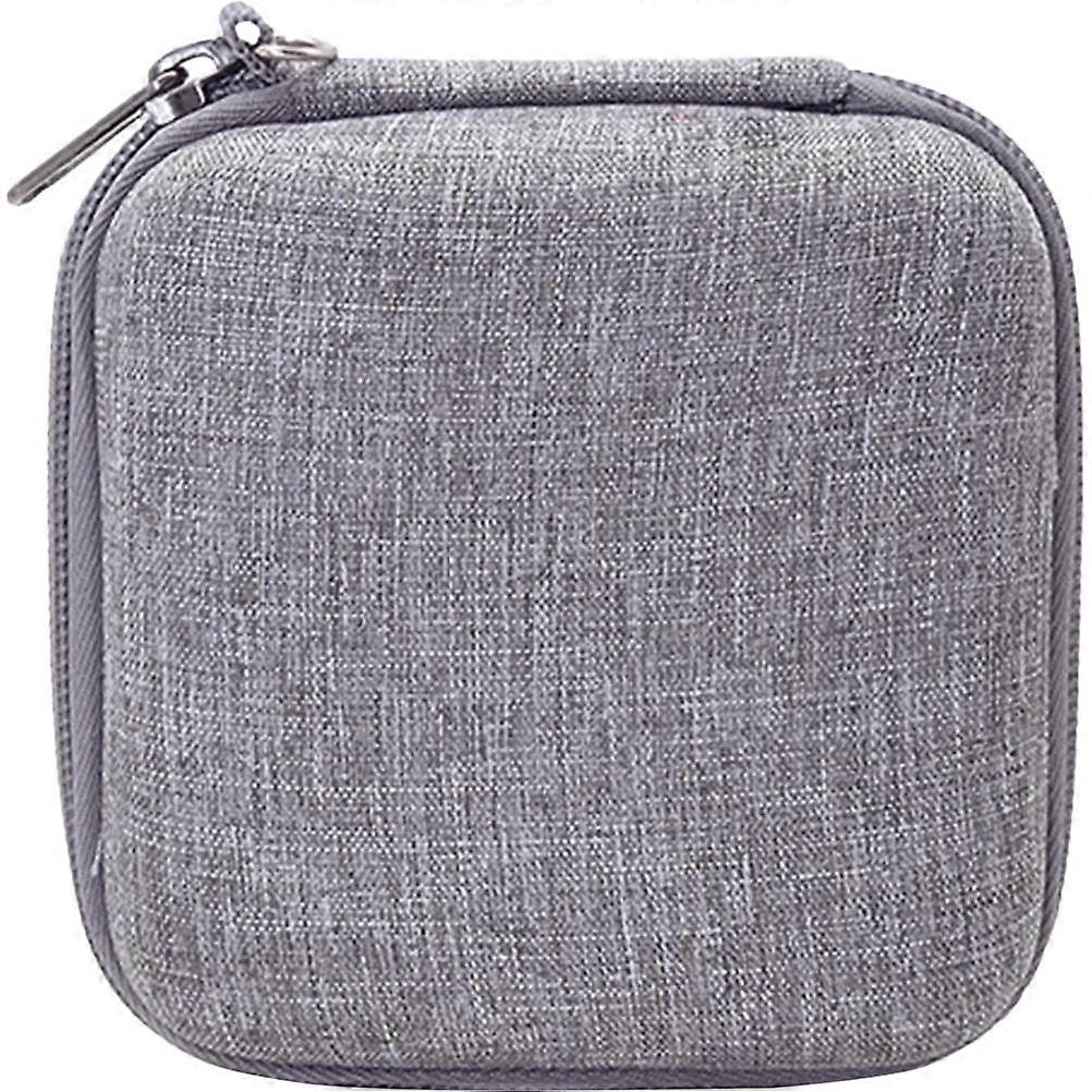 Grey EVA Travel Organizer Case for Digital Cables and Accessories Small Size
