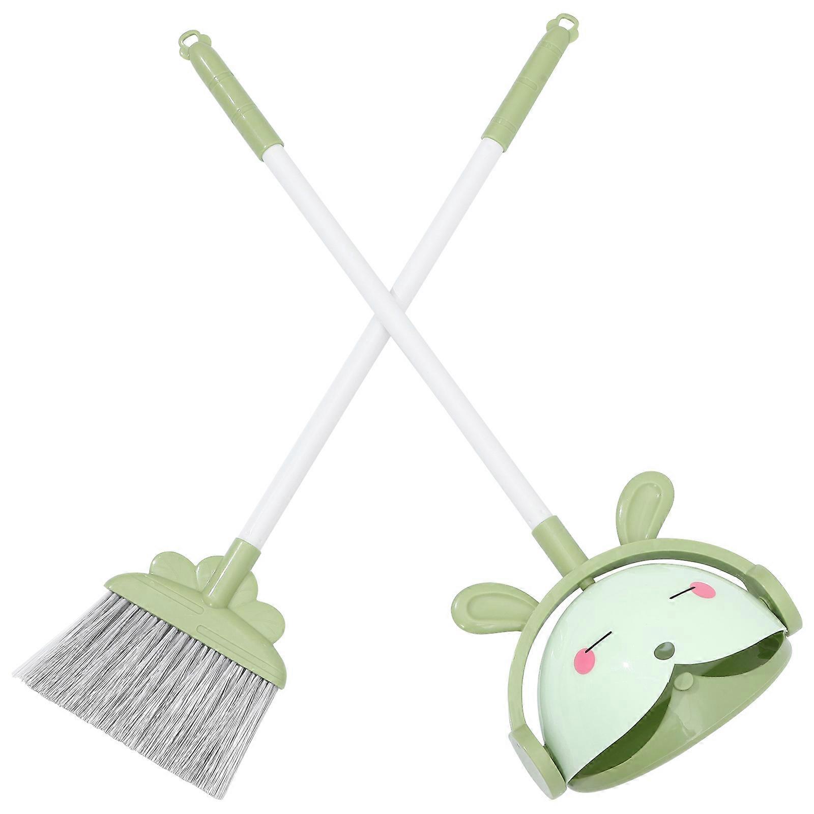 Childrens Cleaning Set Plastic Material Kindergarten Use Cartoon Shape 1Set