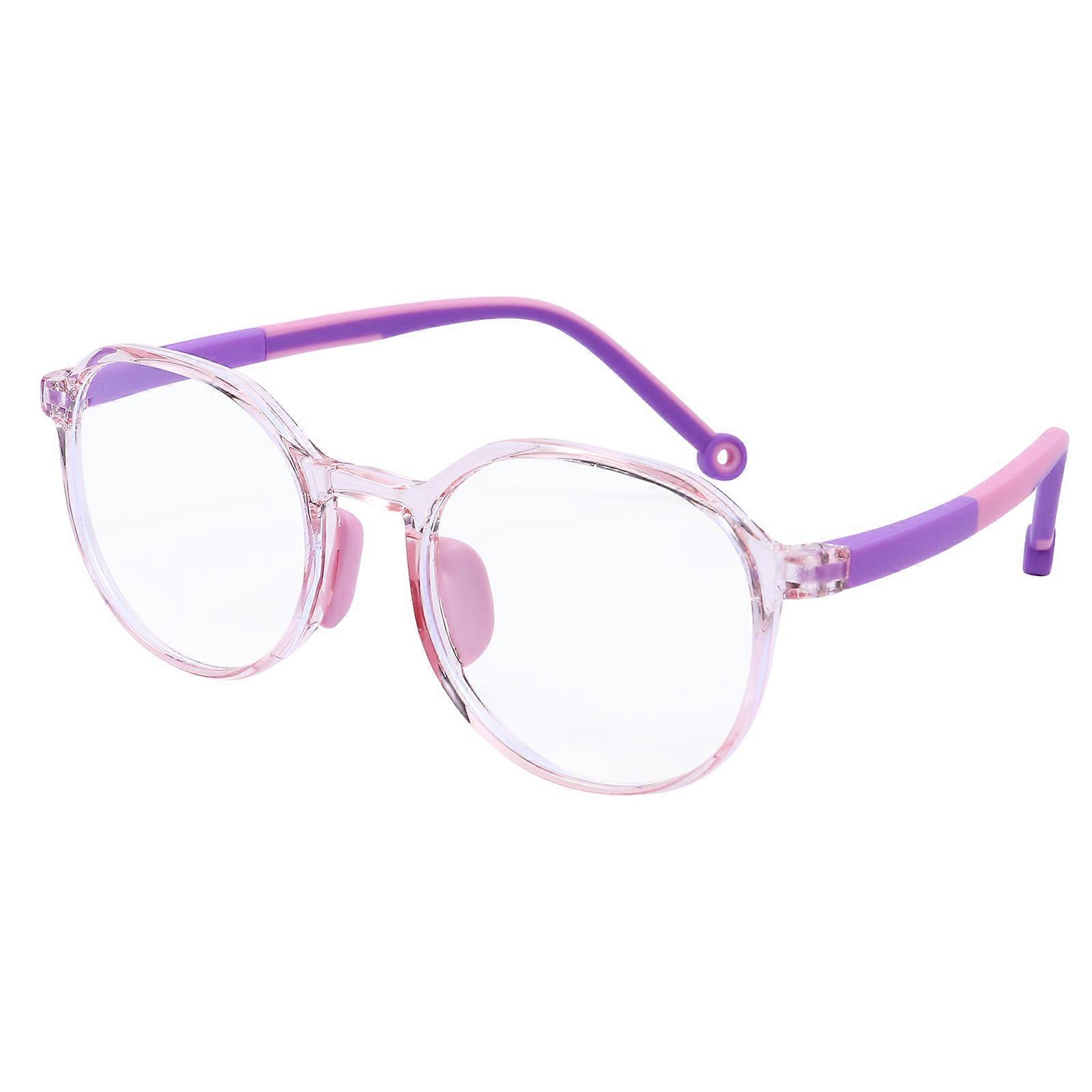 Childrens Glasses Anti-Blue Light Simple Ultralight Eyewear For Computer Use Transparent Eyes 1Pcs