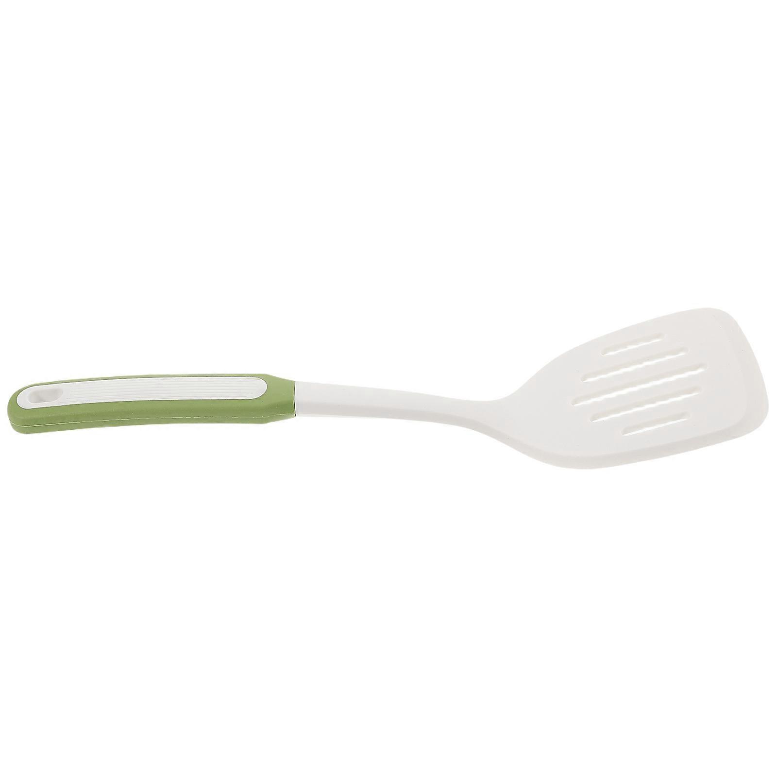 Kitchen Essentials 1 Set Silicone Spatula Heat Resistant Slotted Spatula with Non Slip Handles for Non Stick Cookwares