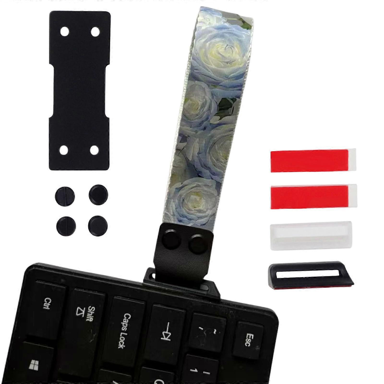 Travel Friendly Keyboards Strap Support AntiDrop Feature Simple Setups For Computer Peripherals For Any Scenario Multicolor