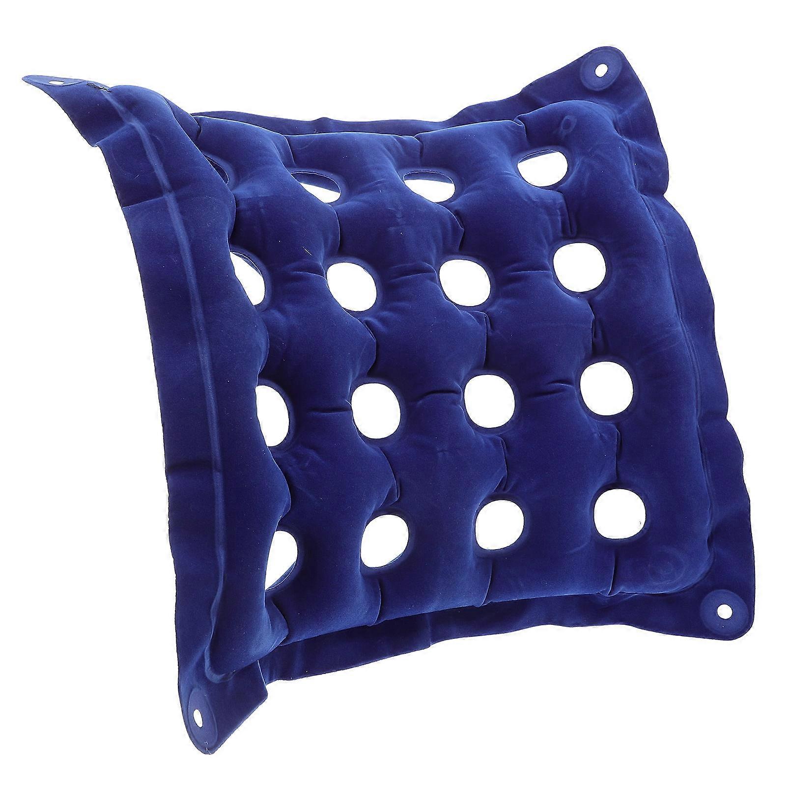 Inflatable Seat Cushion For Users With Mobility Needs Breathable PVC 1Pcs