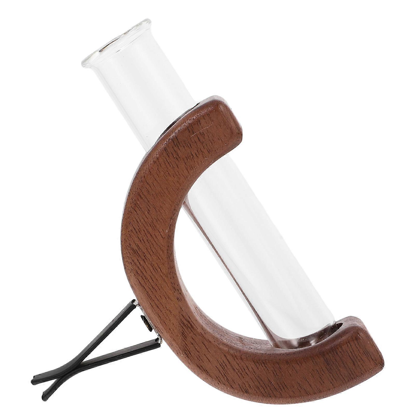Vehicle Mounted Perfume Bottle Car Vase Vent Clip Car Air Freshener Glass Material 3.3×1.6×0.9in 1Pcs