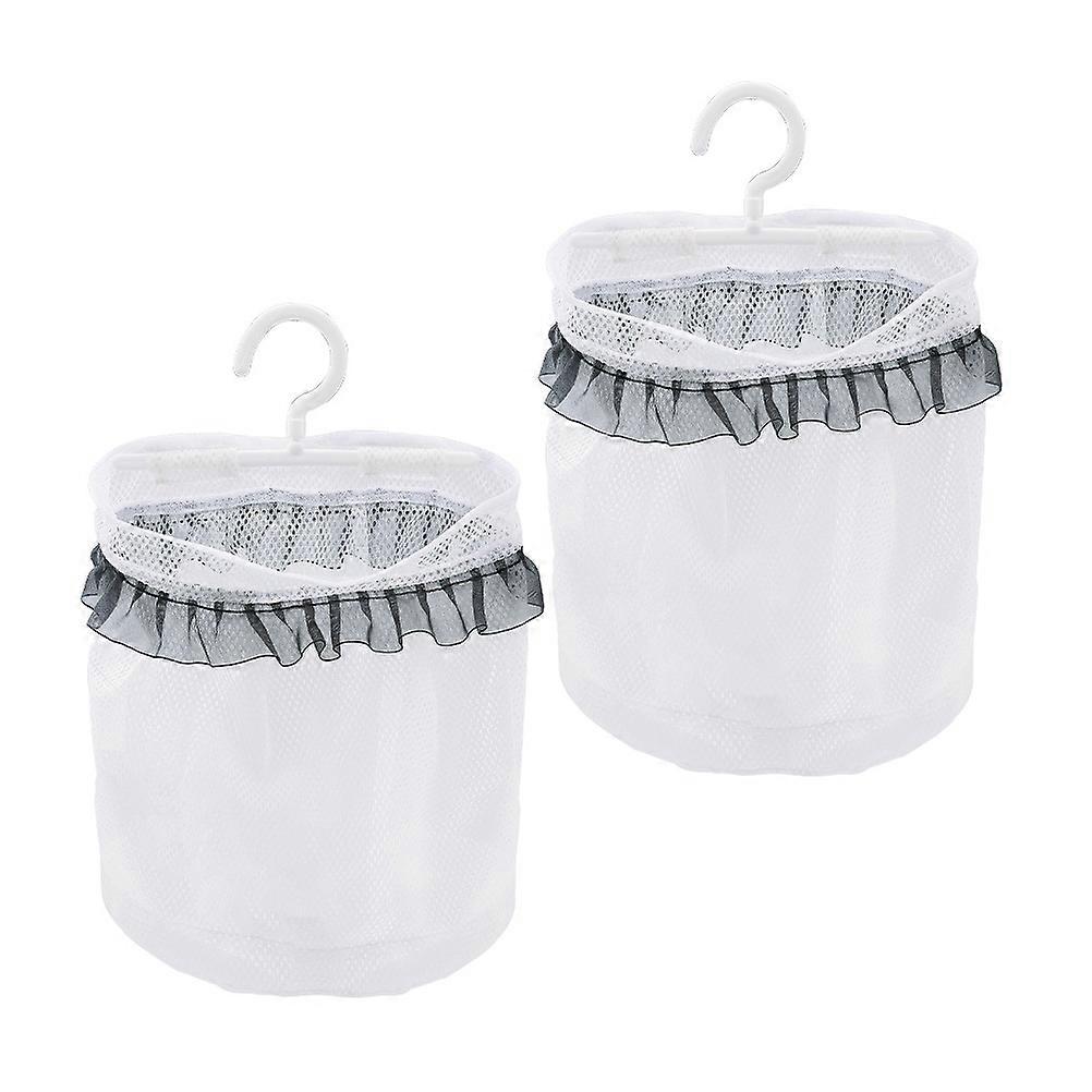Polypropylene Hanging Pouch Bag Large-Mouth Design for Kitchen Use 2Pcs