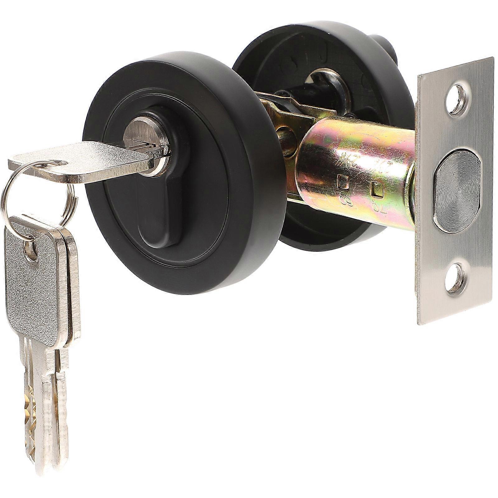 Single Cylinder Keyed Zinc Alloy Deadbolt Lock for Bedroom Door