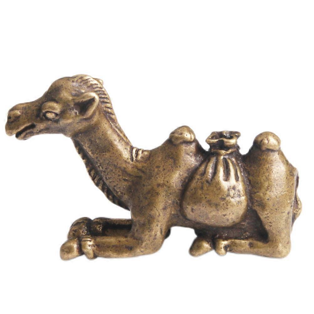 Elegant Decorative Pen Rest Holder In Camel Shape For Study Enthusiasts 1 Set