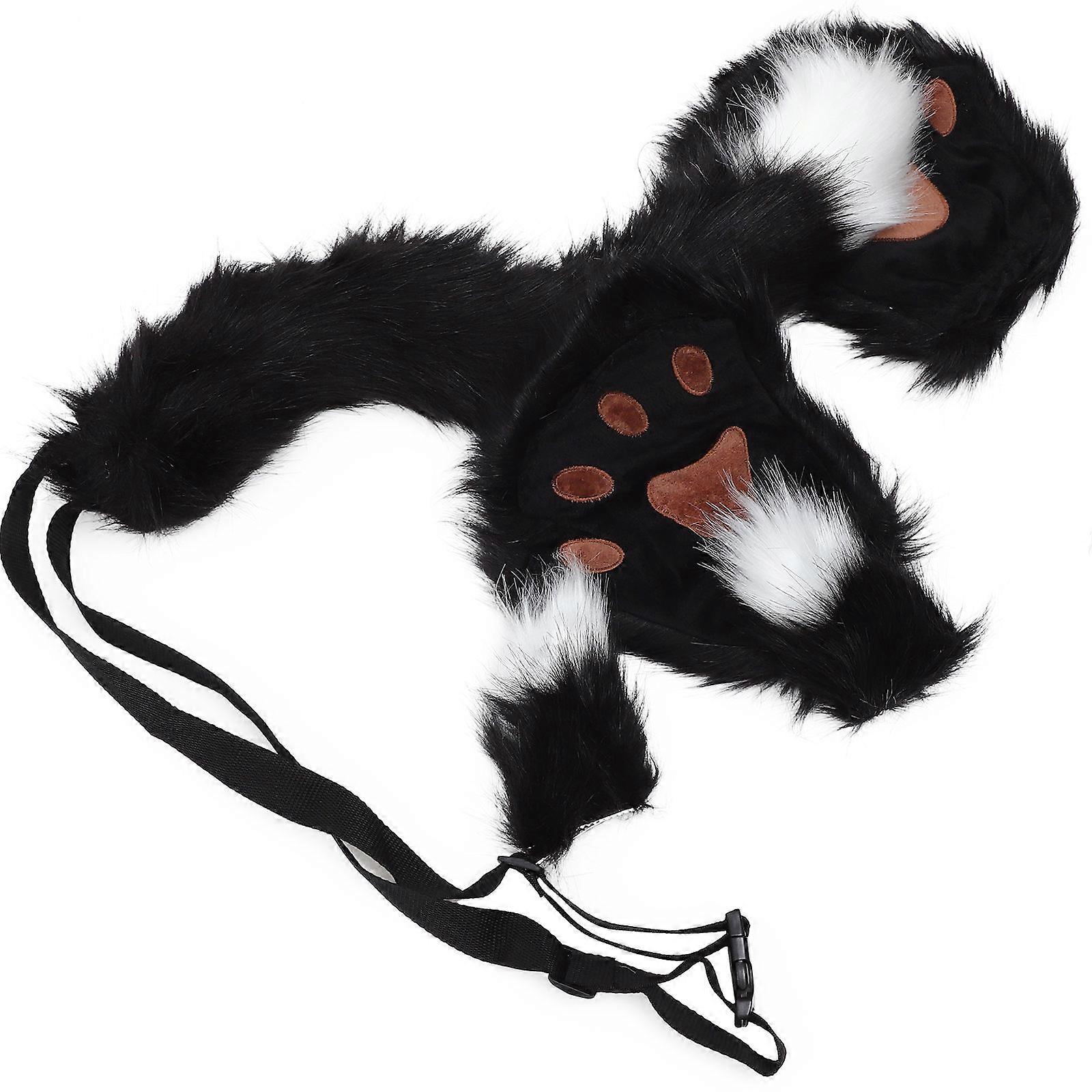 Cosplay Accessories Cat Costume Set For Women Assorted Color Role-playing Halloween Party 1 Set