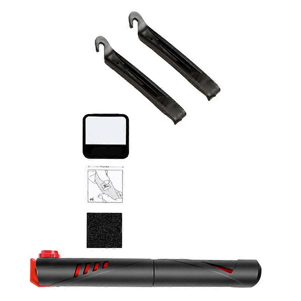 Portable Bike Pump Repair Kit With Valve Compatibility For Tire Patching Bicycle 1 Set