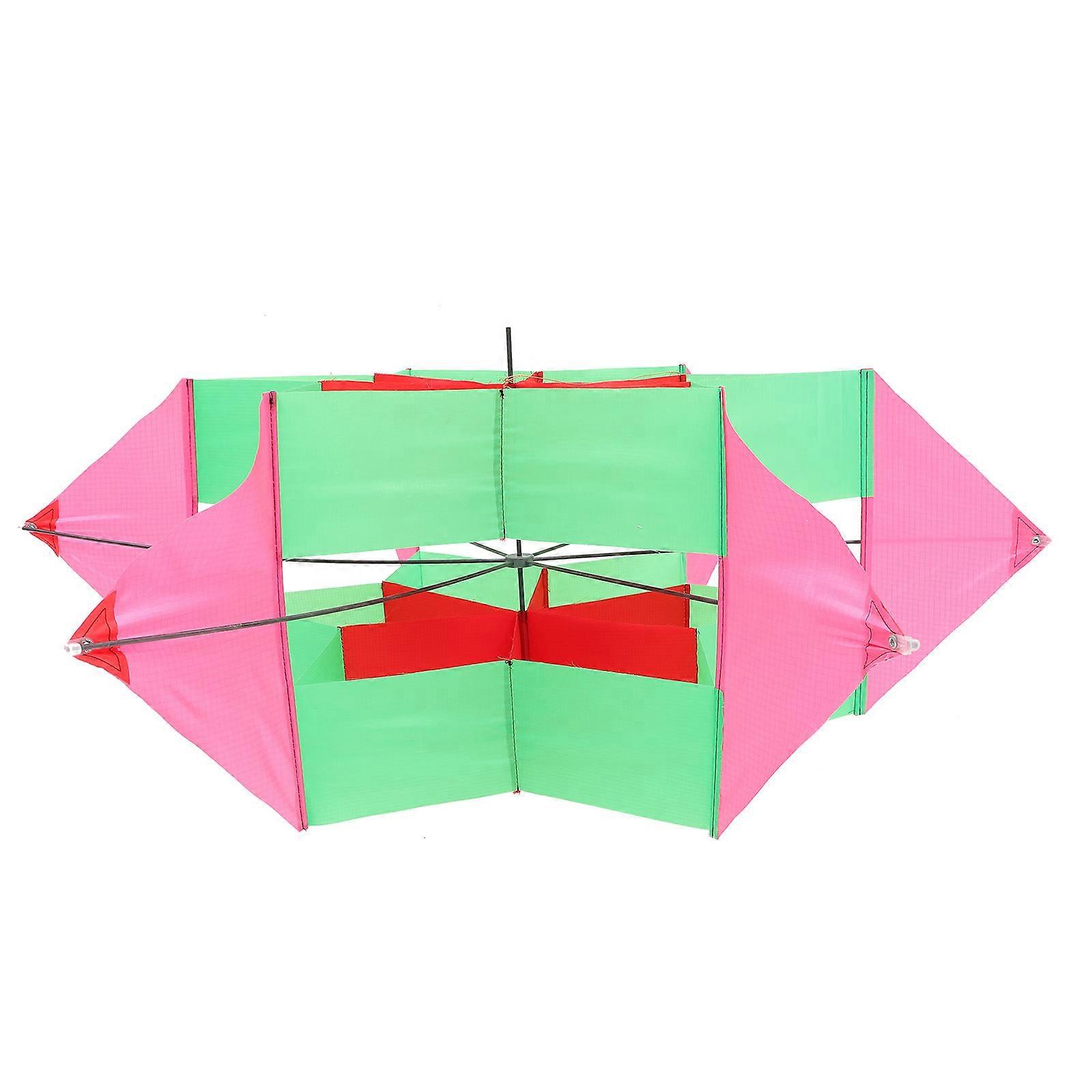 Durable Cloth and Glass Fiber Kite with Beautiful Plum Blossom Design for Outdoor Fun