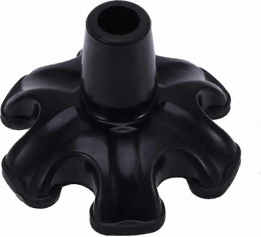Self-Supporting Rubber Cane Tip with 19mm Base Foot for Walking Aids