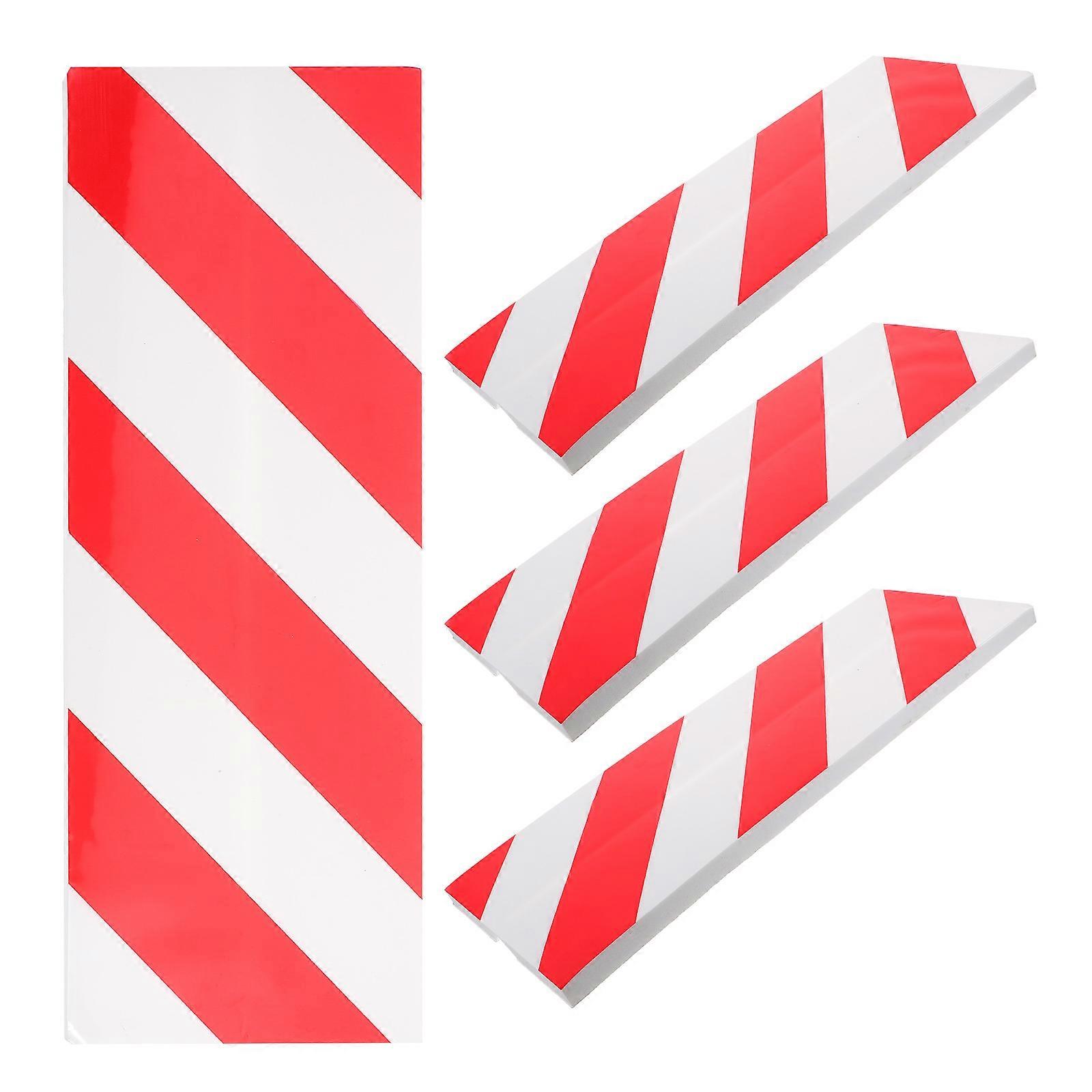 Foam Wall Corner Guards for Parking Garages with Reflective Strips Multi Pieces