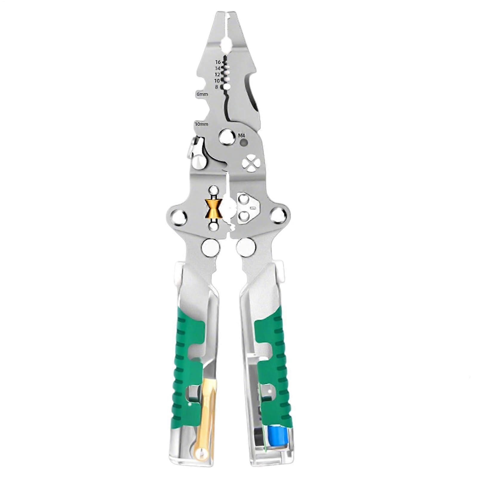 Cable Stripper – Multi-Function Wire Stripping Tool with Voltage Tester, Foldable Design for Electrical Repair and Maintenance