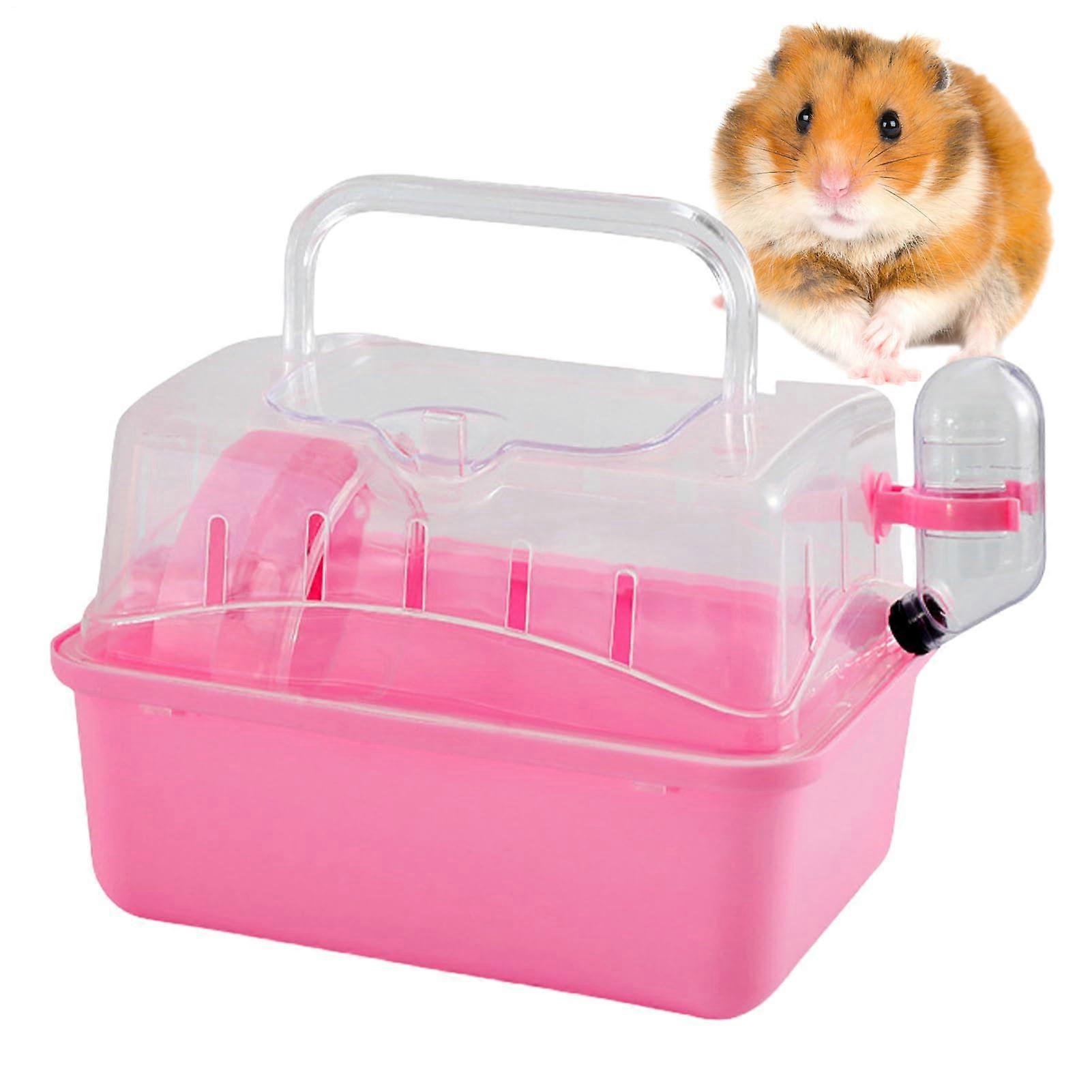 Hamster cage – Pet carrier, 23 cm travel bag, PP material, lightweight – for hamsters and squirrels.