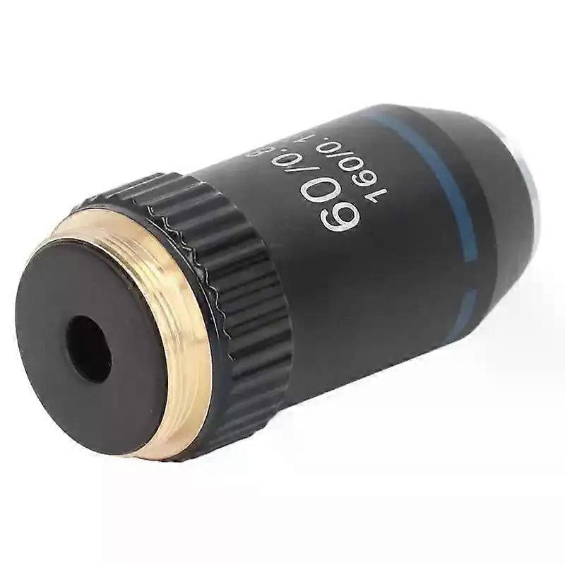 Gereedschap Achromatic Objective Brass 60X Microscope Objective for Biology Lab Interface 20.2mm
