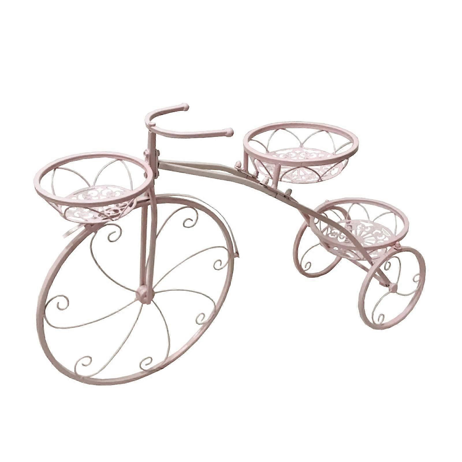 3tier plant stand, tricycle plant stand, flower shelves, pot cart holder, terrace stand, outdoor holder, storage shelf
